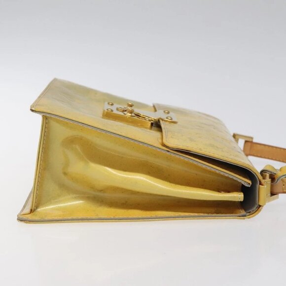 LOUIS VUITTON Monogram Vernis Spring Street Hand Bag Gris - Picture 3 of 16